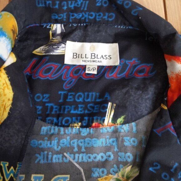 Men’s Hawaiian Summer  Cocktail Lounge Cruise Button Down Shirt - Picture 4 of 11